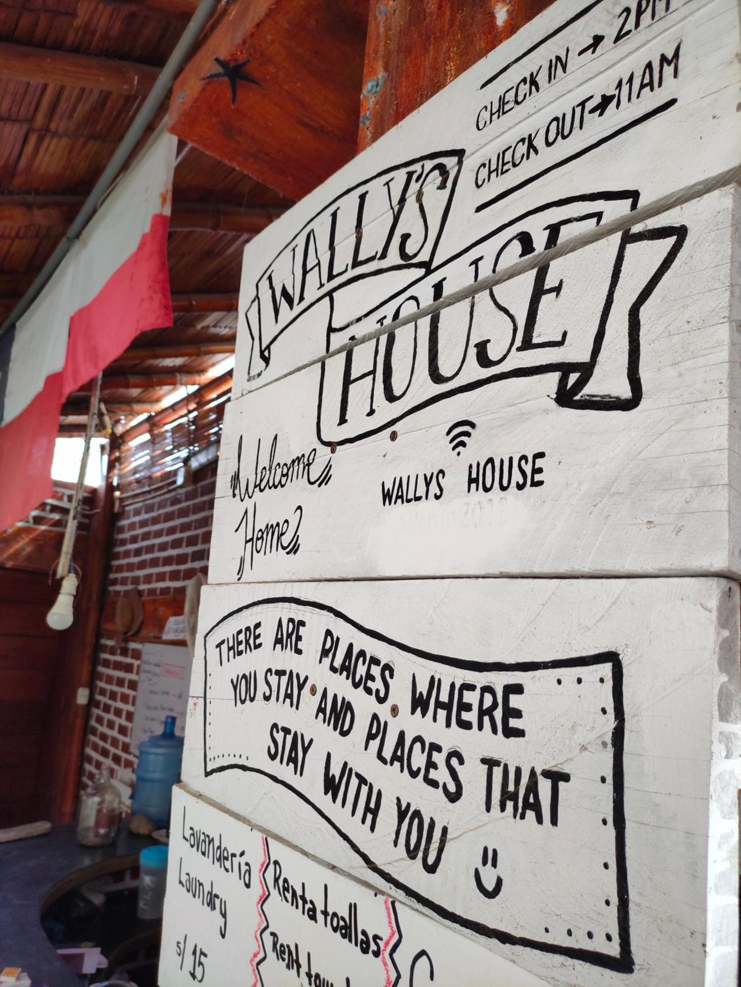 Wally'S House Máncora Exteriér fotografie